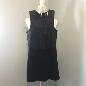 NWT Vegan leather mini dress H&M Size 4